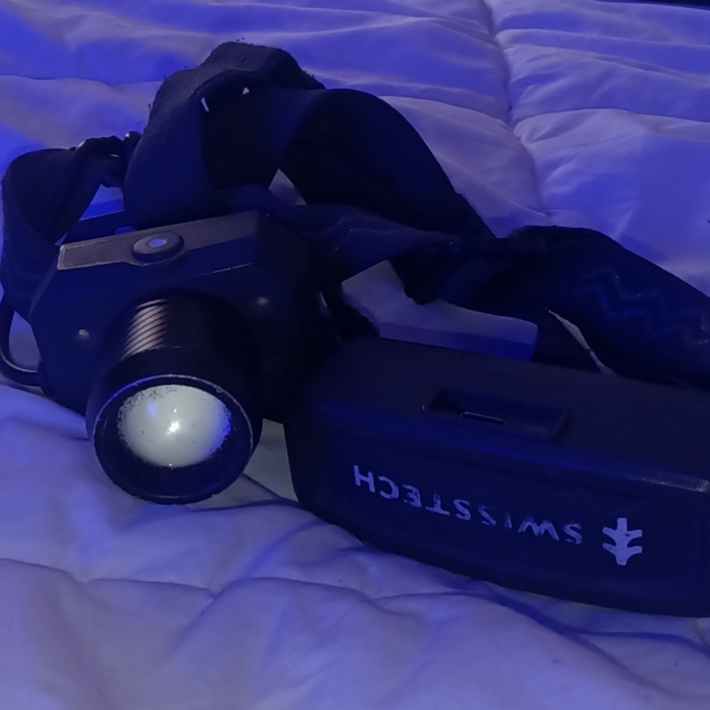 Swisstech rechargeable head lamp